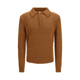 Sunflower Brown Cotton Polo Shirt