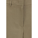 Giorgio Armani Beige Linen Casual Pants