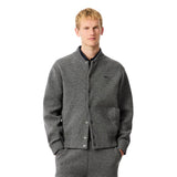 Lacoste Gray Wool Cardigan