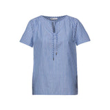 Street One Blue Cotton Blouse