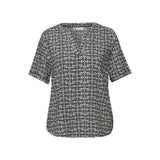 Street One Blue Viscose Blouse