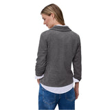 Street One Blue Polyester Blazer