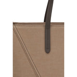 Brunello Cucinelli Beige Cotton Shoulder Bag
