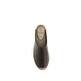 Brunello Cucinelli Brown Calf Leather Bos Taurus Espadrilles