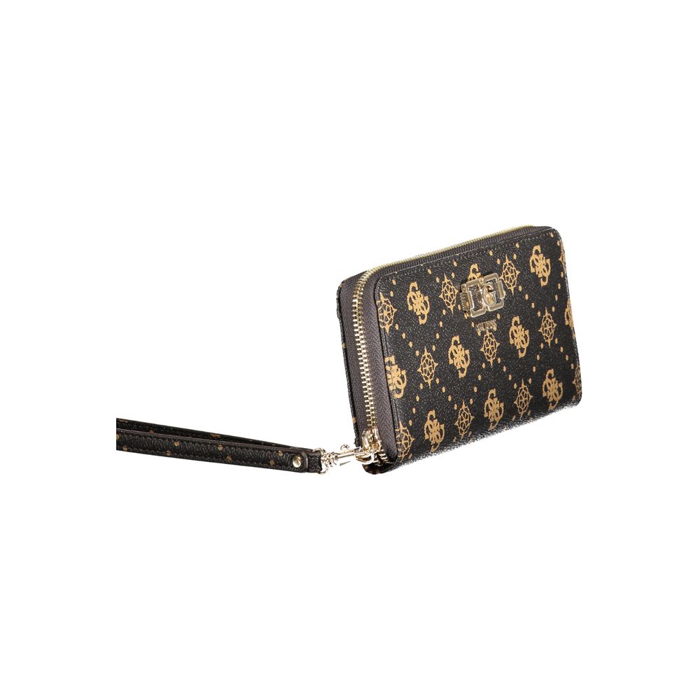 Guess Jeans Marrone Poliuretano Women Wallet