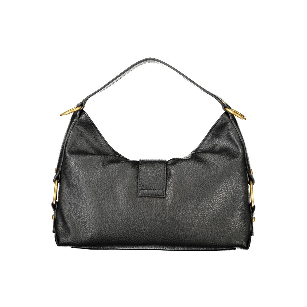 Guess Jeans Nero Poliuretano Women Handbag