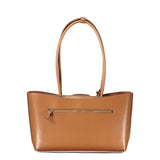 Guess Jeans Marrone Poliuretano Women Handbag