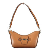 Guess Jeans Marrone Polyurethane Women Handbag