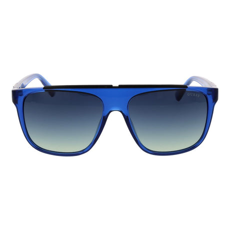 Guess Blue Stainless Steel Sunglasses