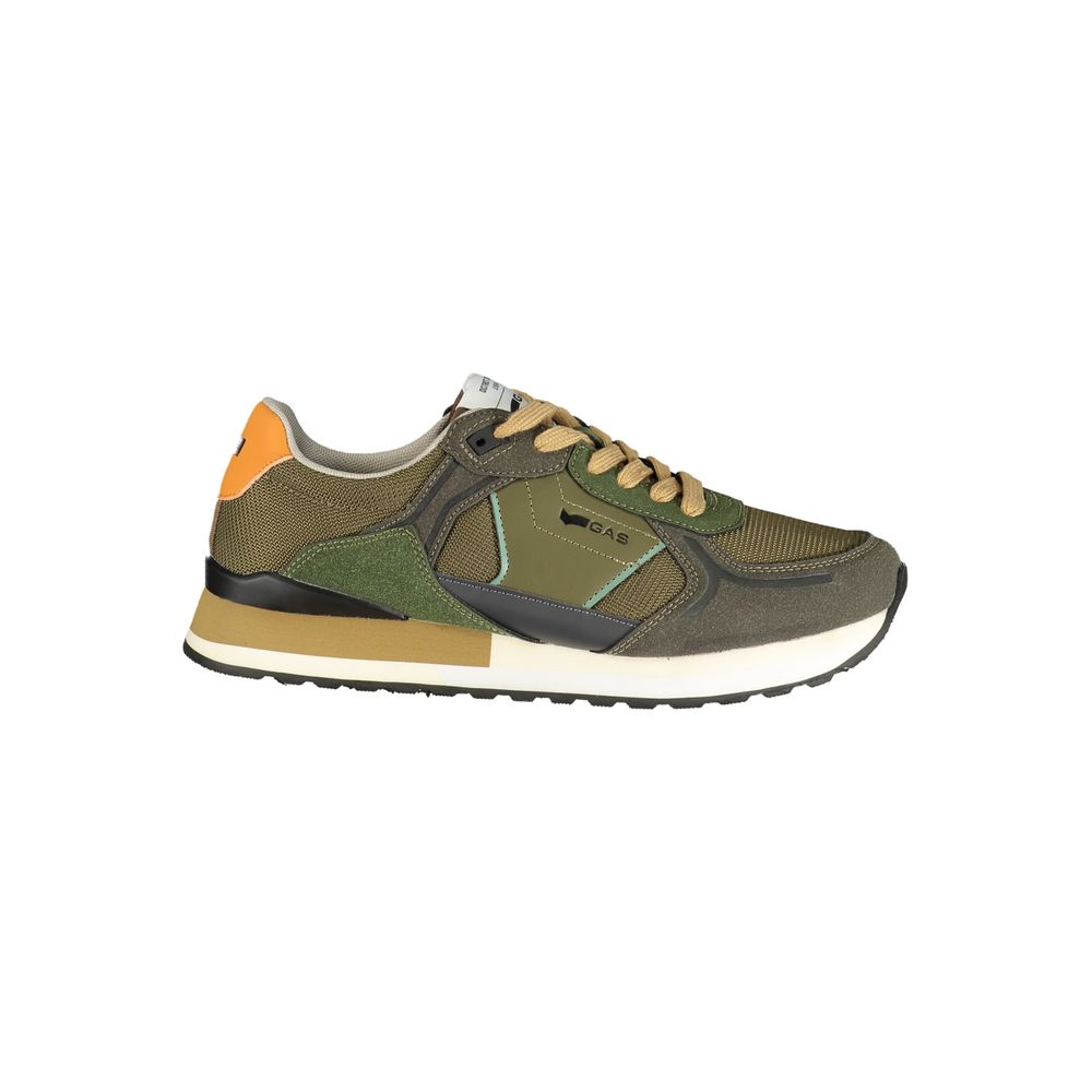 Gas Verde Polyester Men Sneaker