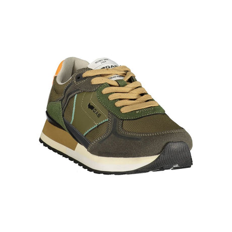 Gas Verde Polyester Men Sneaker
