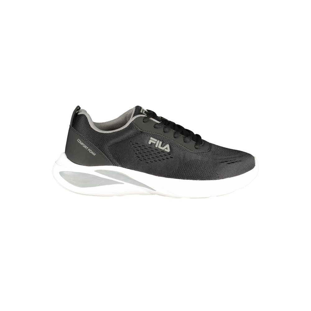 Fila Nero Polyurethane Men Sneaker