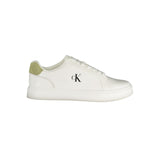 Calvin Klein White Polyester Athletic Sneakers