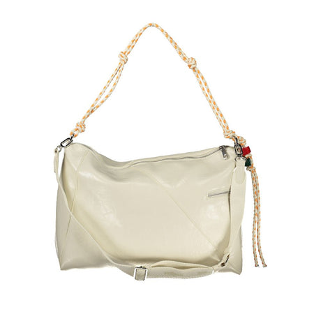 Desigual Ecru Polyurethane Women Handbag