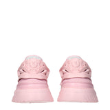 Versace Pink Leather Chunky Sneakers