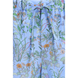 Gucci Blue Silk Bermuda Shorts