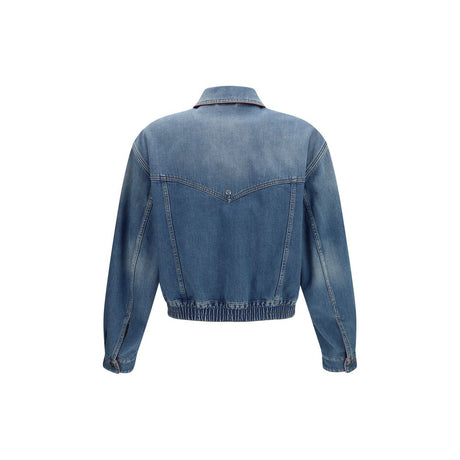 Versace Blue Cotton Clothing