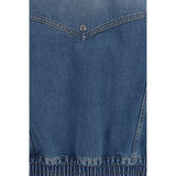 Versace Blue Cotton Clothing