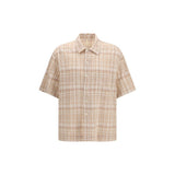 Sunflower Orange Cotton Pattern Shirt
