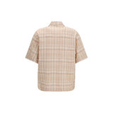 Sunflower Orange Cotton Pattern Shirt