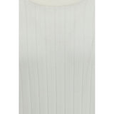 Brunello Cucinelli White Cotton Sweatshirt