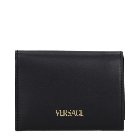 Versace Black Leather Wallet