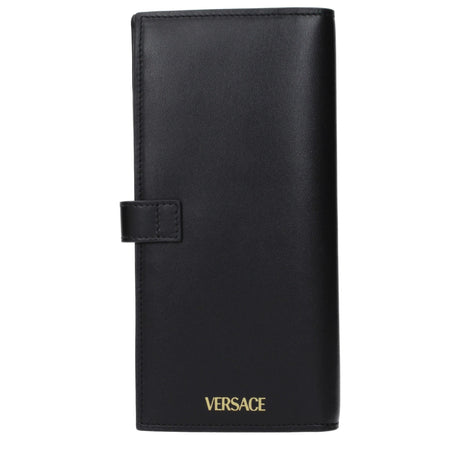 Versace Black Leather Wallet