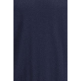 Giorgio Armani Blue Silk Sweatshirt