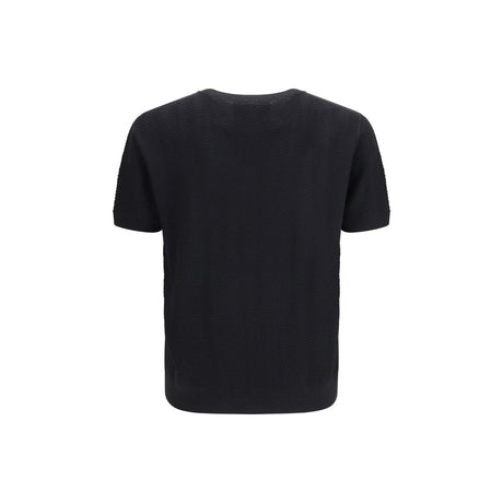 Giorgio Armani Black Silk Sweater