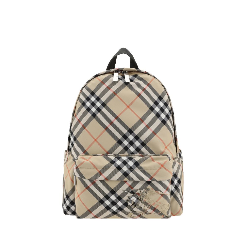 Burberry Beige Polyester Backpack