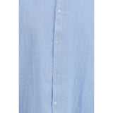 Brooksfield Blue Linen Shirt