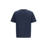 Maison Kitsuné Blue Cotton T-Shirt