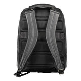 Piquadro Black Leather Men's Backpack
