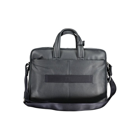 Piquadro Blu Leather Men Briefcase