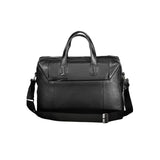 Piquadro Black Leather Men's Briefcase
