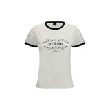 PINKO White Cotton T-Shirt