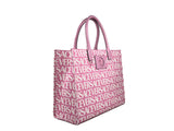 Versace Medusa Large Canvas Large Tote Bag Baby Pink