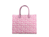 Versace Medusa Large Canvas Large Tote Bag Baby Pink