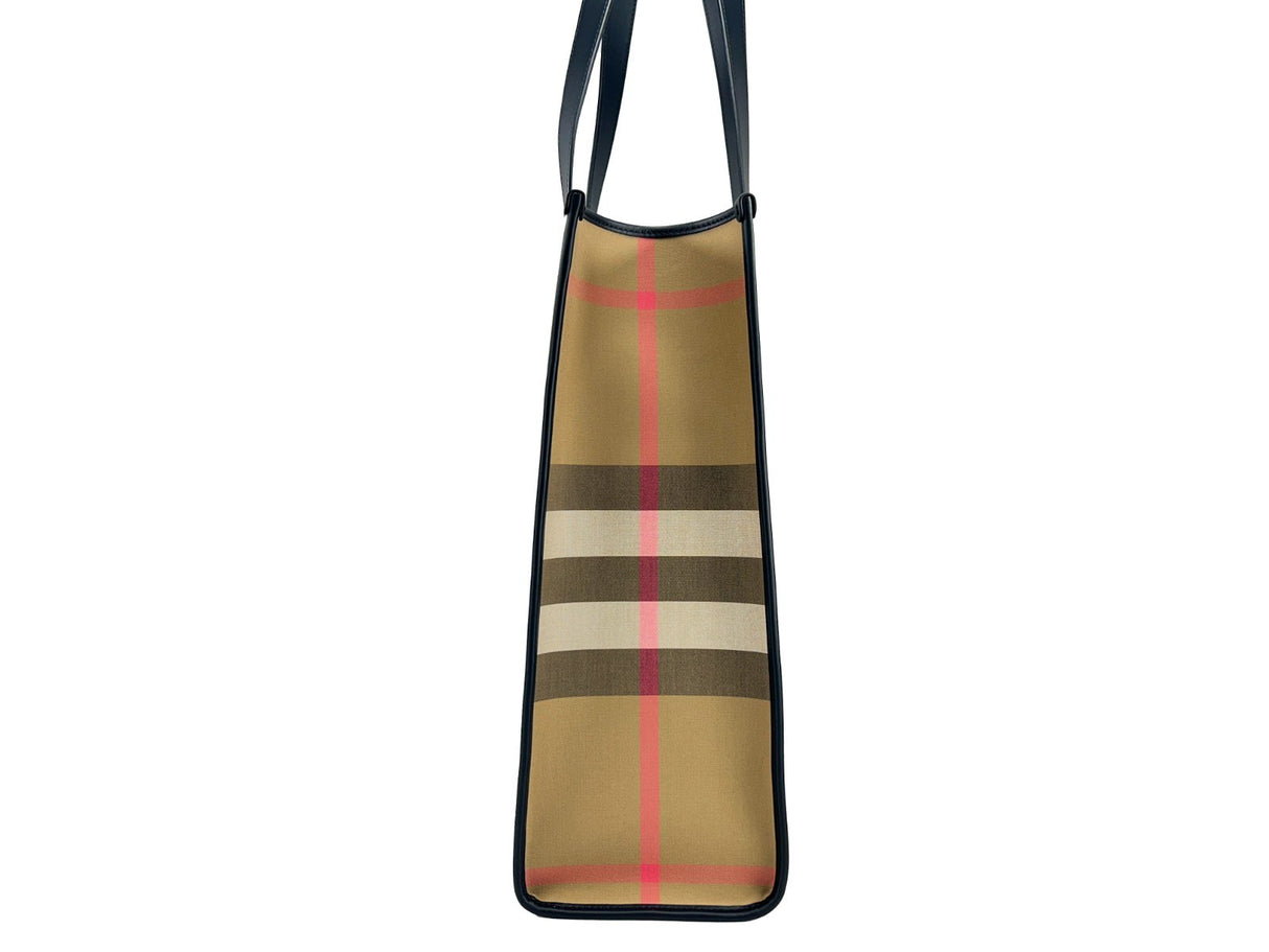Burberry Medium NS Book Tote Bag Purse