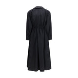 Max Mara Black Cotton Casual Dress