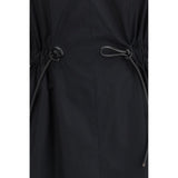 Max Mara Black Cotton Casual Dress