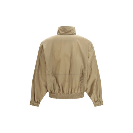Saint Laurent Beige Polyester Shell Jacket