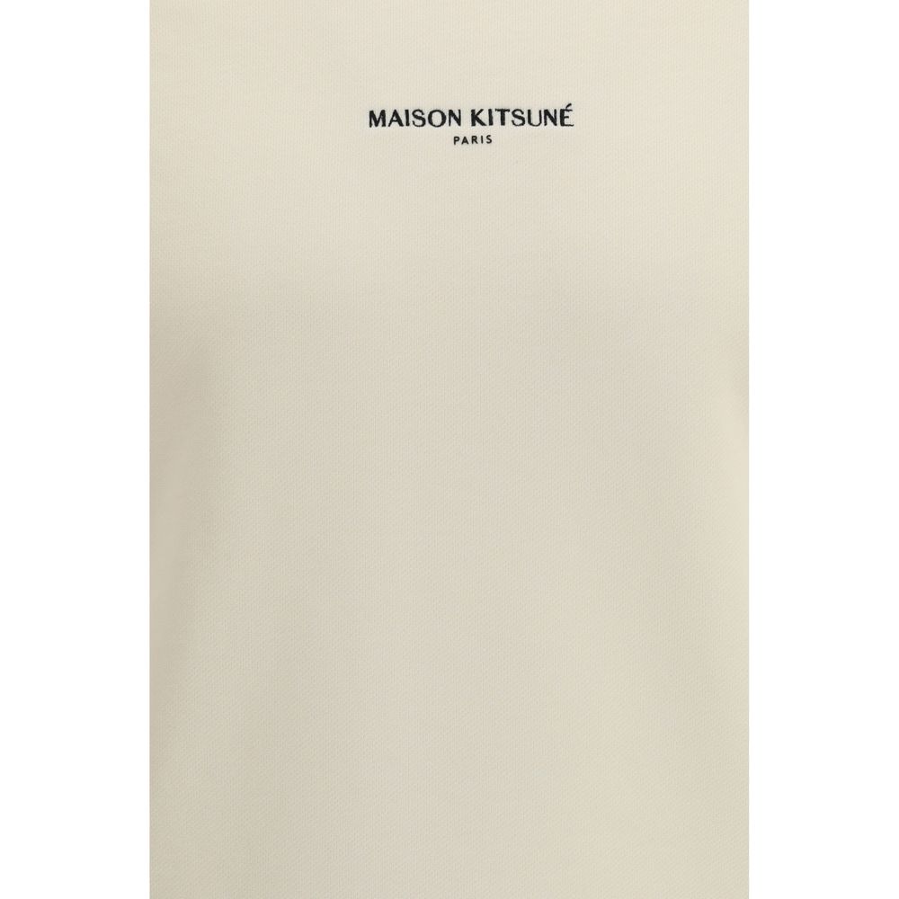Maison Kitsuné Beige Cotton Sweatshirt