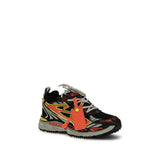 Off-White Multicolor Calf Leather Bos Taurus Athletic Sneakers