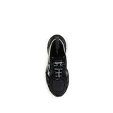 Off-White Black Polyester Athletic Sneakers