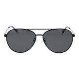 Polaroid Black Metal Sunglasses