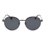 Polaroid Gray Stainless Steel Sunglasses
