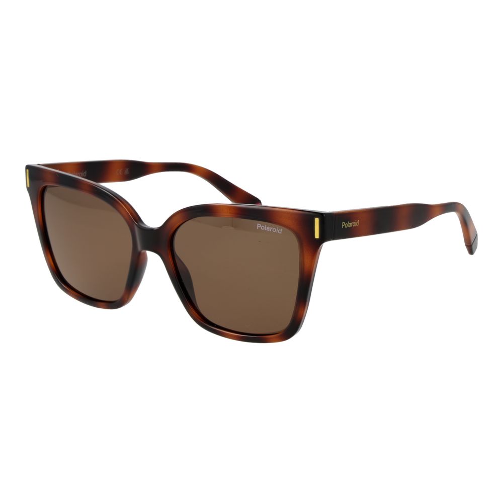 Polaroid Brown Plastic Sunglasses
