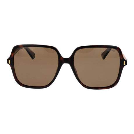 Polaroid Brown Plastic Sunglasses
