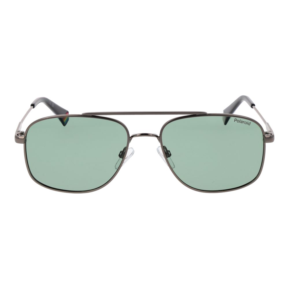 Polaroid Gray Metal Sunglasses